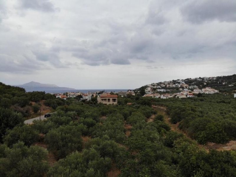 Almyrida Kreta, Almyrida: Neubau-Projekt! Moderne Villa mit Meer- und Bergblick zu verkaufen Haus kaufen